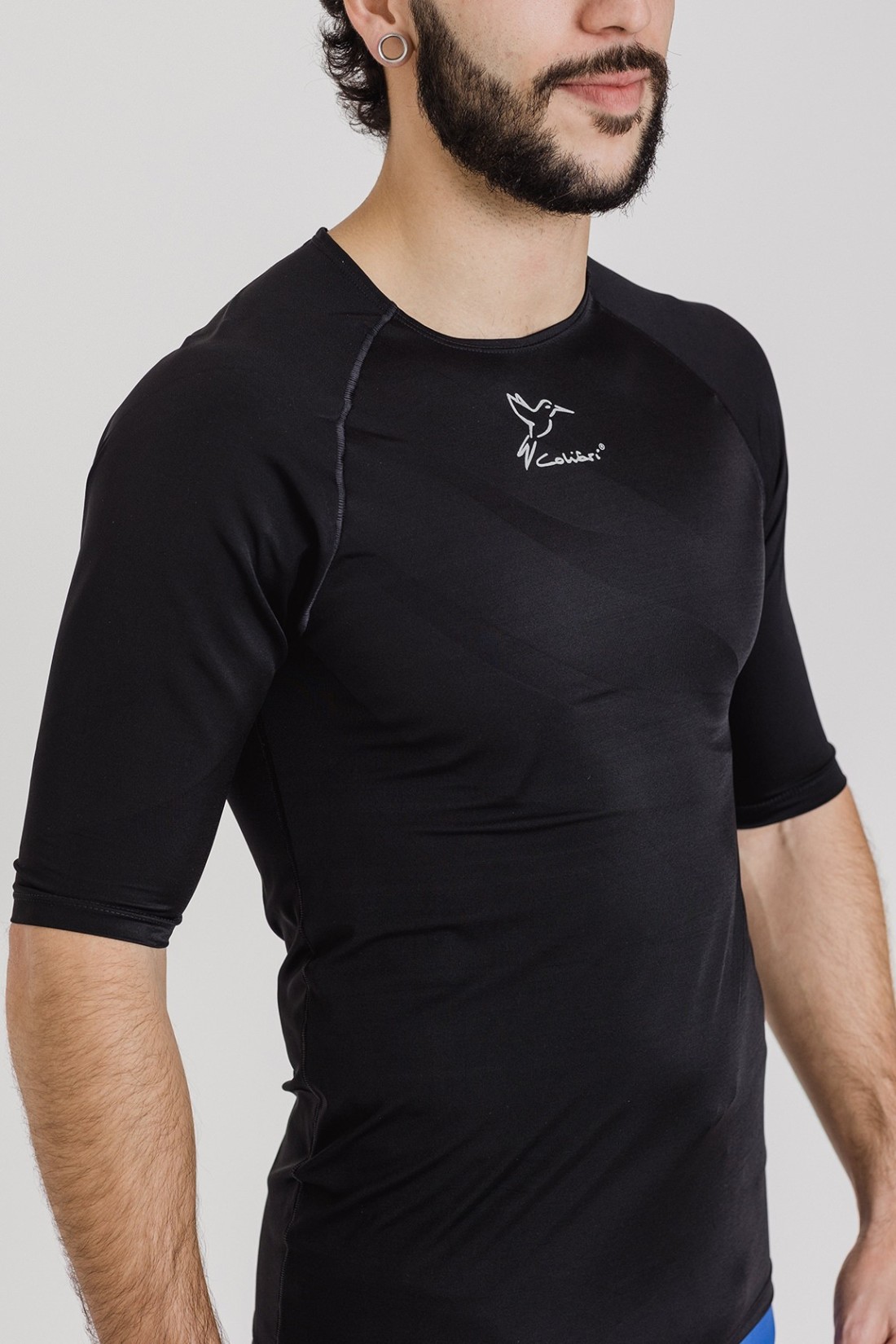código Morse Descubrir ganar Camiseta protección muscular de compresión 360º SHOULDER PRO hombro  izquierdo Talla S Color Negro
