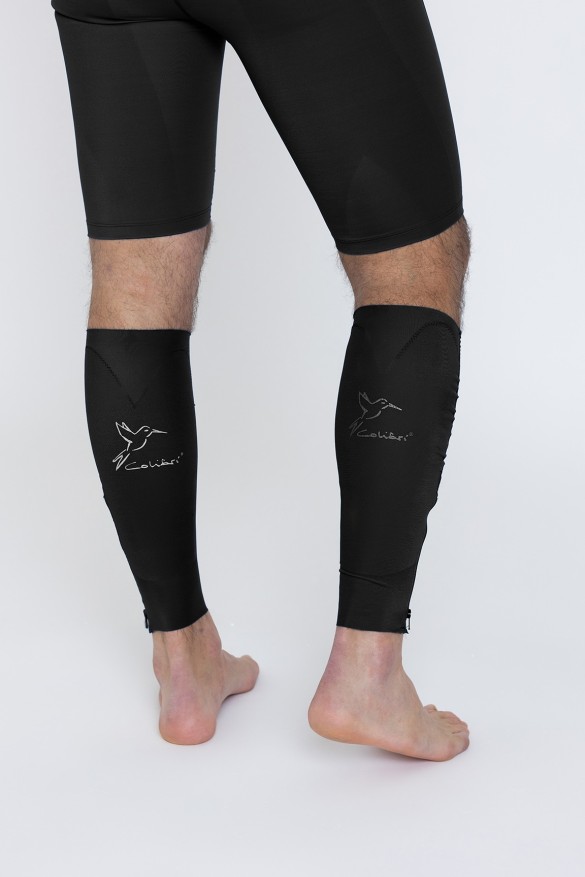 Gemelera de protección y  compresión 360º CalfPro con cremallera
